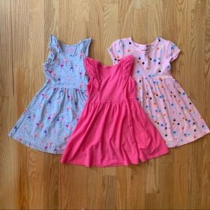 3 Jumping bean dresses size 5T.